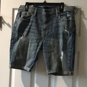 Mens Hollister Denim Shorts Size 34